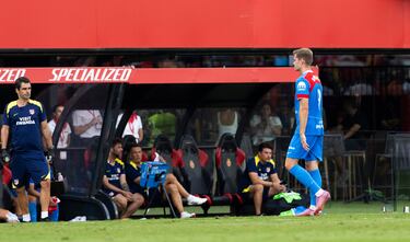El noruego ha entrado para intentar desatascar el partido y el colegiado le ha mostrado la roja a los 10 minutos de pisar el césped tras consultar el VAR. Su entrada a Raillo fue muy peligrosa.