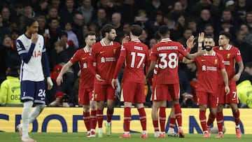 Reds y Spurs se medirán en la semifinal de vuelta del torneo de copa de la liga en Inglaterra. Aquí te decimos la mejor opción para ver el juego en USA.