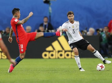 Las mejores imágenes del duelo entre Chile y Alemania