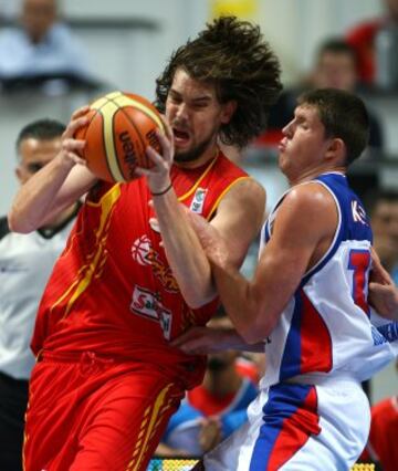 En el año 2007 se jugó el Eurobasket en España. Marca Gasol y la Seleción Española conseguirían la plata al perder la final ante Rusia.