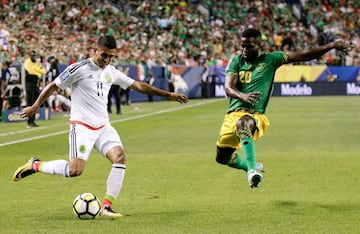 En imágenes, así fue el empate entre México y Jamaica