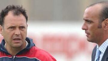 <b>REFUERZOS. </B>Monchi ha encontrado en Brasil otra perla para Caparrós.