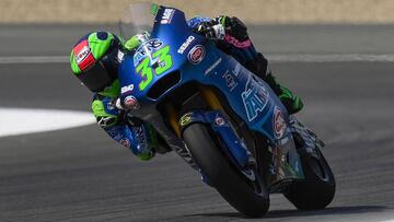 Bastianini durante el cronometrado en el GP de Andaluc&iacute;a.