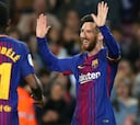 Resumen Barcelona 3 - Leganés 1: El récord de Messi