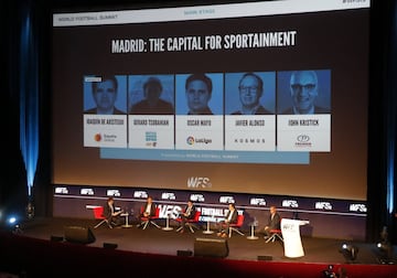 Joaquín de Arístegui (España Global), Gerard Tsobanian (Mutua Madrid Open), Oscar Mayo (LaLiga), Javier Alonso (Kosmos) y John Kristick (Premier Consulting). 

