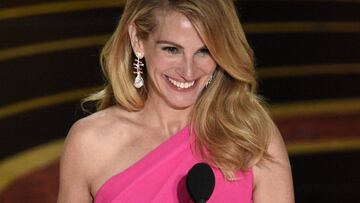 Julia Roberts se robó los reflectores en los Premios Oscar