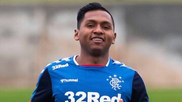 Alfredo Morelos, delantero de Rangers