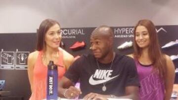 Víctor Ibarbo espera tener una buena actuación en la Champions con La Roma.