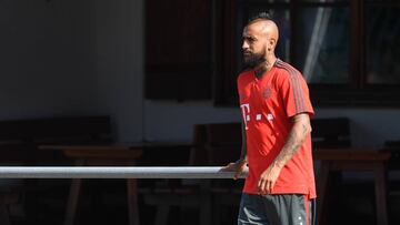 Fichaje inminente: Vidal se fue de la concentración del Bayern