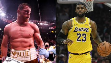 El boxeador mexicano Saúl 'Canelo' Álvarez estuvo respondiendo preguntas en las redes y señaló que LeBron James podría triunfar en el boxeo.