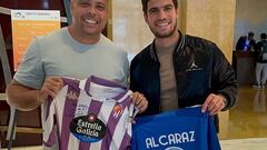 Ronaldo y Carlos Alcaraz en Miami.