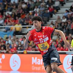 Marcos Fis y Urdangarín, los zurdos jovenes de los Hispanos ante Suecia