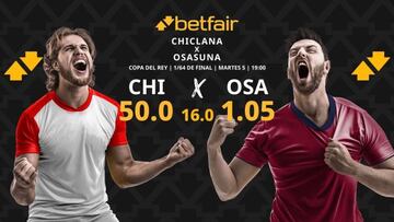 Chiclana CF vs. CA Osasuna: horario, dónde ver, pronósticos y cuadro