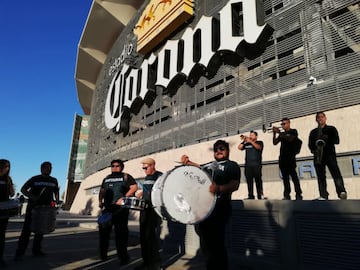 El color del Santos Laguna contra Monterrey desde Torreón