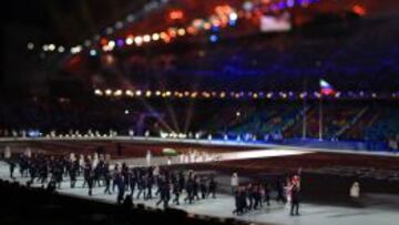 Ceremonia de inauguración de los Juegos de Sochi.