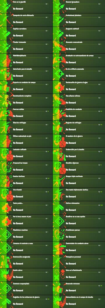 Todos los Logros de Fortnite Temporada 2 y c&oacute;mo conseguirlos