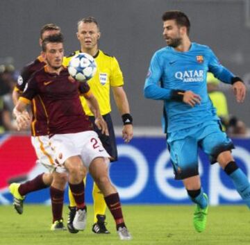 Piqué y Alessandro Florenzi.