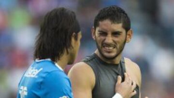 Lesión del portero del Cruz Azul.