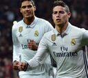 James: cuatro dobletes con el Real Madrid y 11 en su carrera