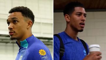 Inglaterra sube un vídeo por San Valentín de Bellingham y Alexander-Arnold: el Madrid se relame