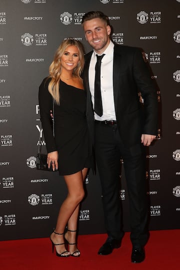 Luke Shaw ganó el premio de Jugador del Año (Sir Matt Busby Player of the Year).