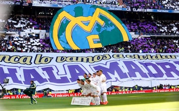 Los tifos más espectaculares del Real Madrid en el Santiago Bernabéu