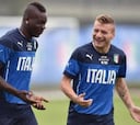 Cesare Prandelli prueba con Immobile en el sitio de Balotelli