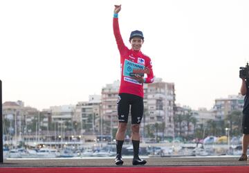 El equipo de Astana Pro Team gan¨® la crono y Miguel ?ngel L¨®pez l¨ªder de la general.ral