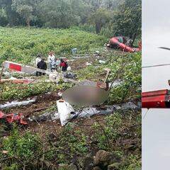 Helicóptero se desploma entre Edomex y Morelos: se reportan dos fallecidos | últimas noticias