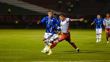 Chicó empata ante Fortaleza y salva un punto en casa