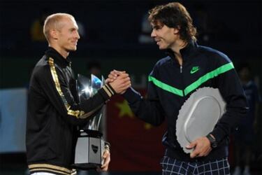 Nadal cae con honor en la final de Shanghai ante Davydenko