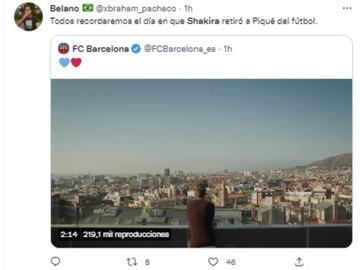 La retirada de Piqué provoca una lluvia de memes en redes