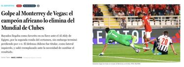 Así reflejaron los medios extranjeros la caída de Rayados