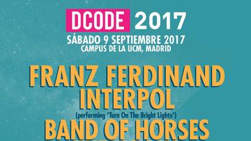 Cartel del DCODE 2017.