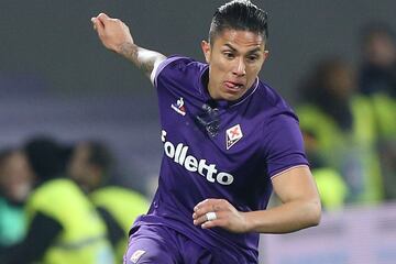 Al 'Titán' le bastarón un par de años con la camiseta rojiblanca para saltar al Viejo Continente. La Fiorentina lo contrató para la campaña 2016-17 y este año futbolístico lo ha disputado con el Eintracht Frankfurt de Alemania.