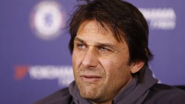 Britain Football Soccer - Chelsea - Antonio Conte Press Conference - Chelsea Training Ground - 20/1/17 Chelsea manager Antonio Conte during the press conference Action Images via Reuters / Matthew Childs Livepic EDITORIAL USE ONLY.