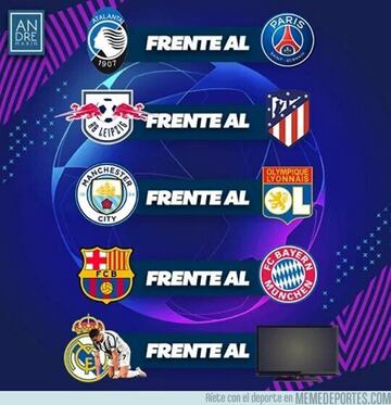 Los memes más divertidos de la jornada Champions