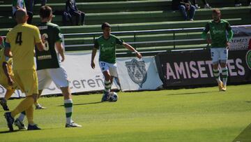 Imagen de un partido del Cacereño.