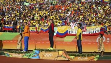 Lágrimas, oro y bronce para Colombia con Mariana y Ramírez