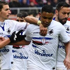 Muriel, letal: 3 fechas seguidas marcando con la Sampdoria