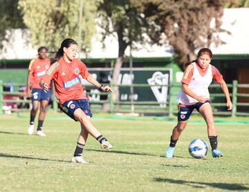 Entrenamiento de la Selección Colombia Femenina Sub 20