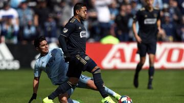 Black day for midfielder Marco Fabián with Philadelphia Union