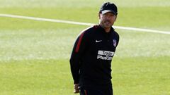 El entrenador del Atl&eacute;tico de Madrid, Diego Pablo Simeone.