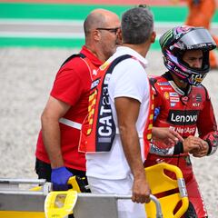 Bastianini, baja para las próximas tres carreras