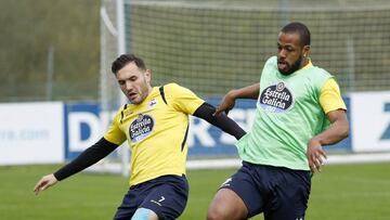 27/03/15  ENTRENAMIENTO DEL DEPORTIVO DE LA CORU&Ntilde;A 
 LUCAS PEREZ SIDNEI