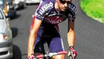 El italiano Ivan Gotti, cuestionado.