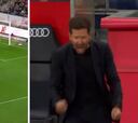 Lo anularon, pero nos dejó una escena preciosa: la reacción del Cholo al ver el golazo de su hijo