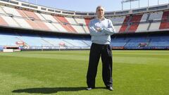 Ufarte posa en el Vicente Calder&oacute;n.