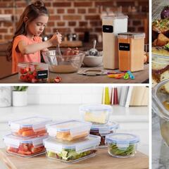 Estos son los cinco juegos de recipientes para la cocina mejor valorados de Amazon México