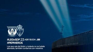 Los 'Pepihéroes', la nueva iniciativa para llenar Butarque